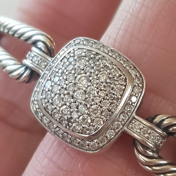 David Yurman Albion Bracelet With Diamonds  - Picture 12 of 15